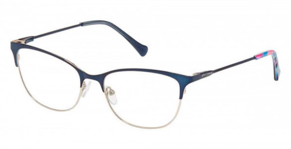 Betsey Johnson BET SMARTY PANTS Eyeglasses, blue