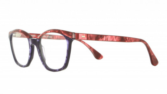 Vanni Spirit V1480 Eyeglasses, purple dama/ red dama