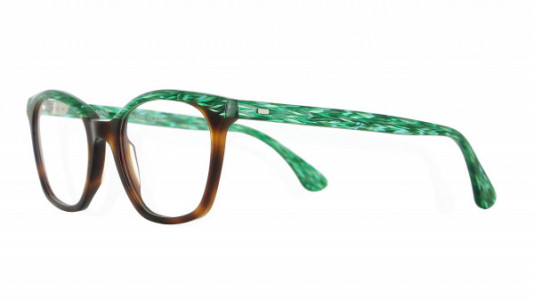 Vanni Spirit V1480 Eyeglasses, green blade/classic havana