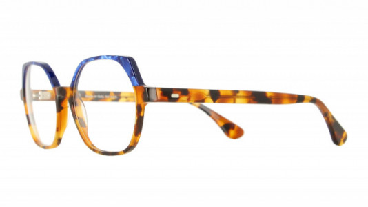 Vanni Spirit V1629 Eyeglasses, spotted havana/blue dama