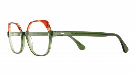 Vanni Spirit V1629 Eyeglasses, transparent dark green/ red pattern