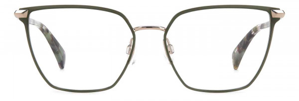 rag & bone RNB3064/G Eyeglasses, 01ED GREEN