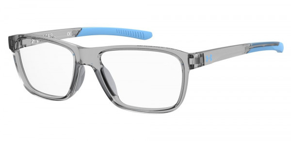 UNDER ARMOUR UA 9008 Eyeglasses, 009V GREY BLUE
