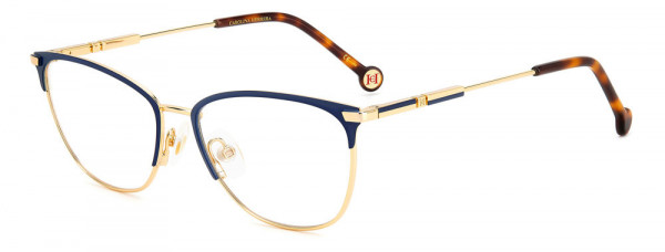 Carolina Herrera HER 0161 Eyeglasses, 0LKS GOLD BLUE