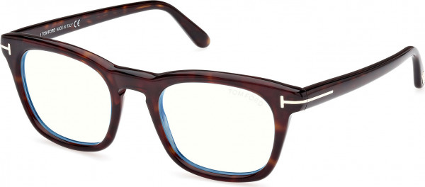 Tom Ford FT5870-B Eyeglasses, 052 - Dark Havana / Dark Havana