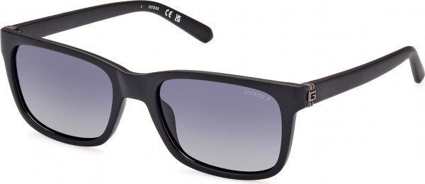 Guess GU00066 Sunglasses, 02D - Matte Black / Matte Black
