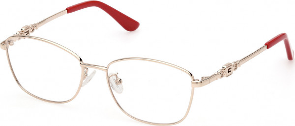 Guess GU2962-D Eyeglasses, 032 - Shiny Rose Gold / Shiny Rose Gold