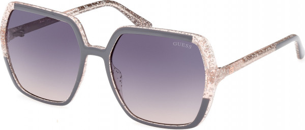 Guess GU7883 Sunglasses, 20B - Grey/Texture / Grey/Texture