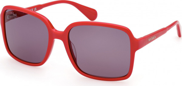 MAX&Co. MO0079 Sunglasses, 75A - Shiny Light Red / Shiny Light Red