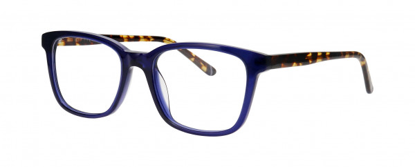 Nifties NI9471 Eyeglasses, BLUE DARK TRANSPARENT