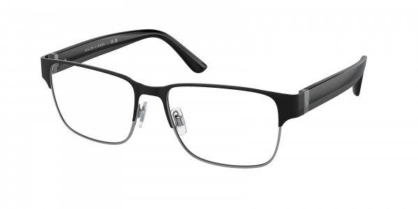 Polo PH1219 Eyeglasses, 9325 SEMISHINY BLACK (BLACK)