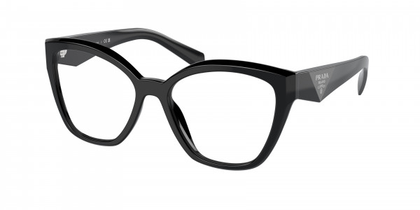 Prada PR 20ZV Eyeglasses, 16K1O1 BLACK