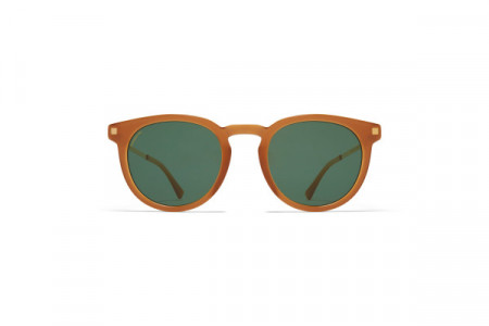 Mykita LAHTI Sunglasses, C99 Brown Dark Brown/Glossy Go