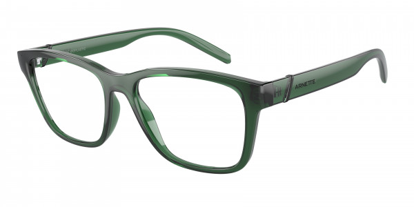 Arnette AN7229 TELMO Eyeglasses, 2833 TELMO TRANSPARENT ALPIN GREEN (GREEN)