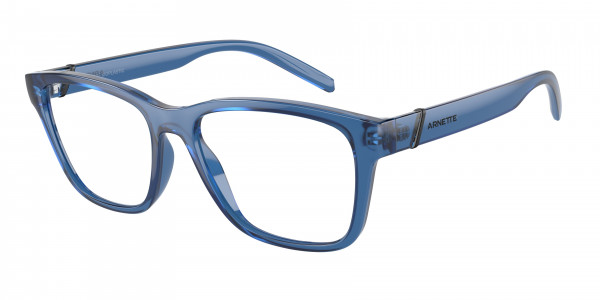 Arnette AN7229 TELMO Eyeglasses, 2873 TELMO TRANSPARENT BLUE (BLUE)