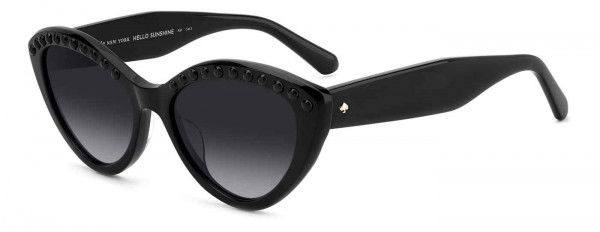 Kate Spade JUNI/G/S PEARL Sunglasses, 07 B 807 BLACK