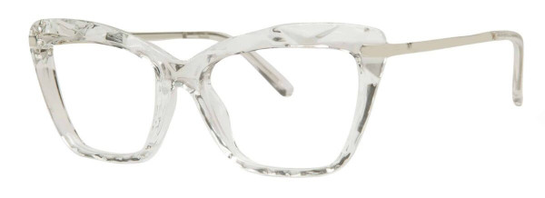 Enhance EN4320 Eyeglasses, Crystal/Silver