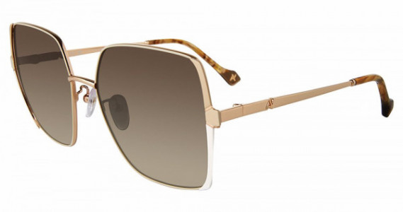 Yalea SYA102 Sunglasses, ROSE GOLD/COLOR (033M)