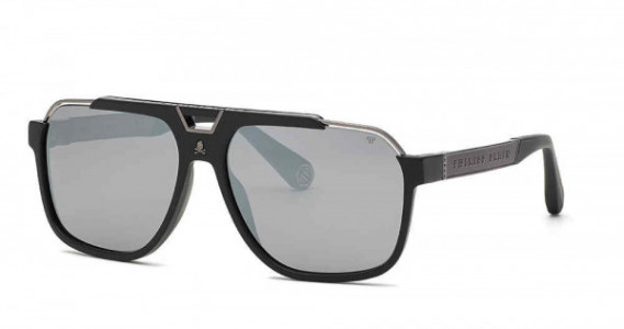 Philipp Plein SPP046V Sunglasses, BLACK (703X)