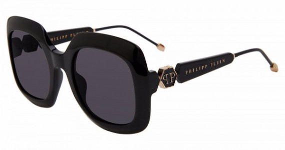 Philipp Plein SPP065S Sunglasses, SHINY BLACK (0700)