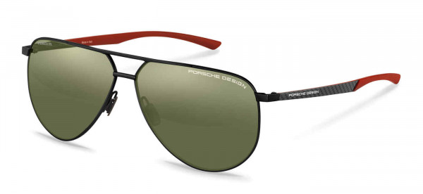 Porsche Design P8962 Sunglasses, BLACK / RED (A)