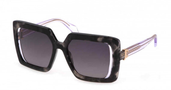 Just Cavalli SJC027 Sunglasses, GREY HAVANA -096N