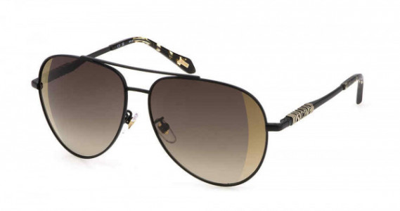 Just Cavalli SJC029 Sunglasses, BLACK+ROSE GOLD -305G