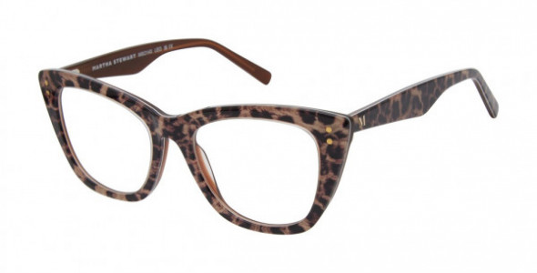 Martha Stewart MSO140 Eyeglasses, LEO ANIMAL PRINT