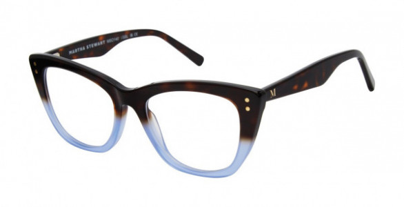 Martha Stewart MSO140 Eyeglasses, TSBL TORTOISE/BLUE