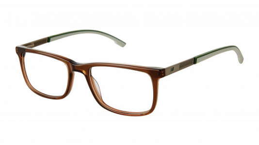 New Balance NB 544 Eyeglasses, 1-CRYSTAL BROWN
