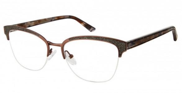 Kay Unger NY K264 Eyeglasses, brown