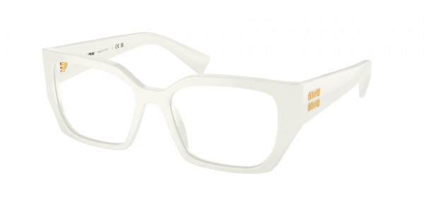 Miu Miu MU 03VV Eyeglasses, 1421O1 WHITE