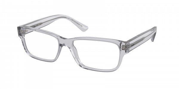 Prada PR 18ZV Eyeglasses, U431O1 CRYSTAL GREY (GREY)