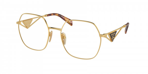 Prada PR 59ZV Eyeglasses, 5AK1O1 GOLD