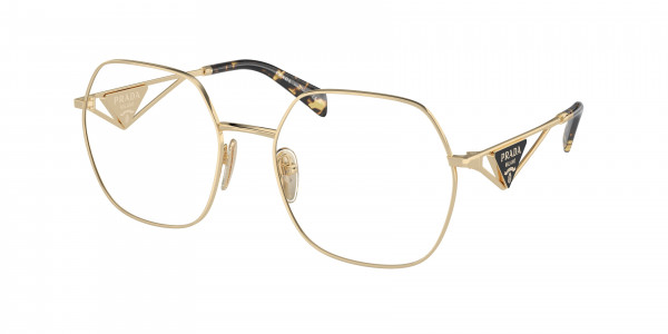 Prada PR 59ZV Eyeglasses, ZVN1O1 PALE GOLD (GOLD)