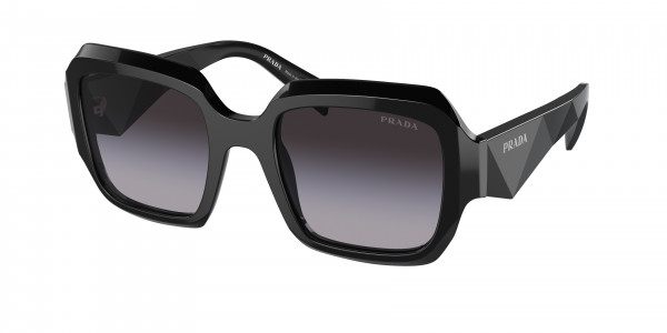 Prada PR 28ZSF Sunglasses, 16K90A BLACK GREY GRADIENT (BLACK)