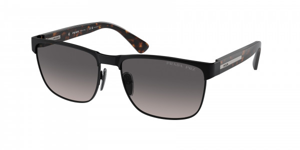 Prada PR 66ZS Sunglasses, 1AB09G BLACK POLAR GREY GRADIENT (BLACK)