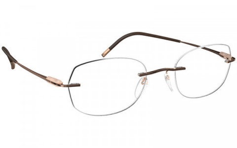 Silhouette Purist MW Eyeglasses, 3530 Balanced Rose