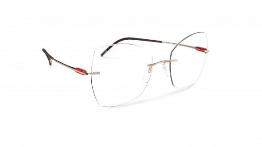 Silhouette Purist MW Eyeglasses, 6140 Papaya