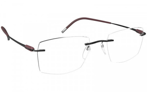Silhouette Purist MW Eyeglasses, 6560 Energetic Beetroot