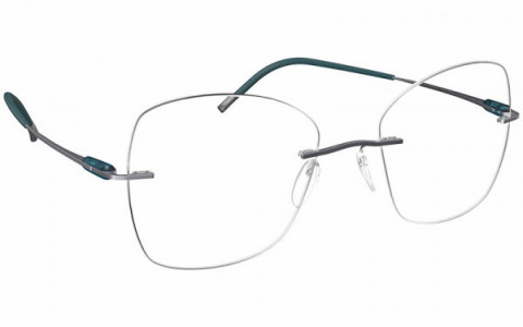 Silhouette Purist MW Eyeglasses, 7110 Loyal Blue