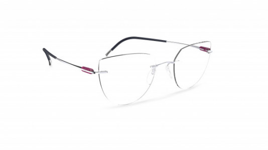 Silhouette Purist MW Eyeglasses, 7200 Orchid