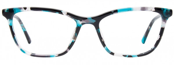 Takumi TK1274 Eyeglasses, 060 - Transparent Cyan Tortoise