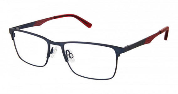 SuperFlex SFK-281 Eyeglasses, M101-NAVY RED