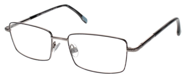 IZOD 2111 Eyeglasses, Pewter Tortoise