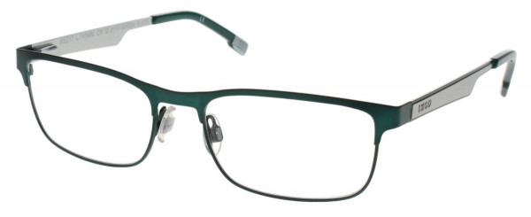 IZOD 2114 Eyeglasses, Green Slate