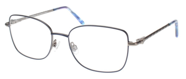 Jessica McClintock JMC 4346 Eyeglasses, Blue Cobalt