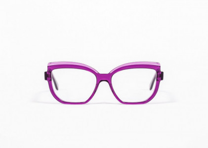 Mad In Italy Capri Eyeglasses, C04 - Transparent Purple