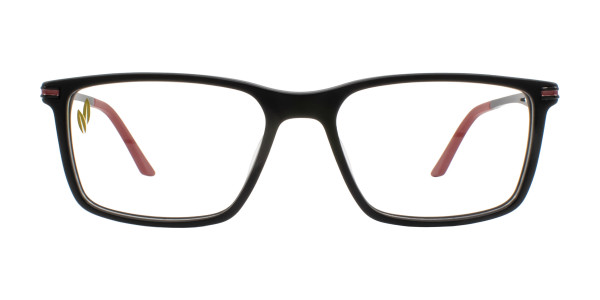 Quiksilver QS 2020 Eyeglasses, Black/Red
