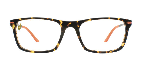 Quiksilver QS 2021 Eyeglasses, Matte Tortoise/Orange